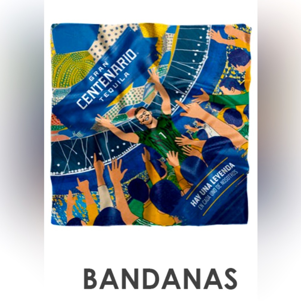 GRAN CENTENARIO TEQUILA logo bandanas